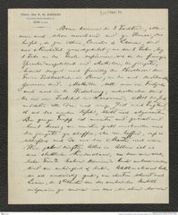 Nachlass Franz Steindachner, Brief von Emil Aug. Goeldi an Franz Steindachner (31.06.1912), Inv.Nr. 168.15, Seite 3